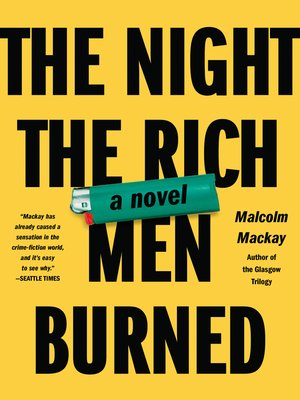 The Night the Rich Men Burned - ebook